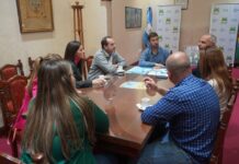 Reunión del Intendente con el Colegio de Farmacéuticos