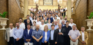 Kicillof mantuvo una reunión con intendentes electos de la provincia