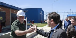 Kicillof inauguró la nueva Estación Transformadora Vivoratá