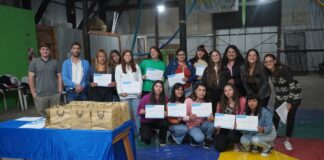 El Centro de Producción Juvenil cerró el año entregando certificados