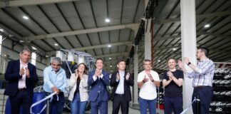 Kicillof encabezó la inauguración de nuevas empresas en el Parque Industrial y Tecnológico de Florencio Varela