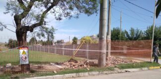Transba llama a la precaución en su predio ante caída de cerco perimetral