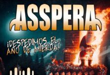 Asspera cierra el año a pura joda y metal bizarro