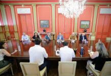 Kicillof recibió a representantes nacionales y provinciales del sector farmacéutico