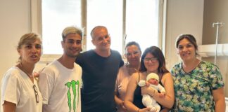 El primer bebé del año de Mercedes