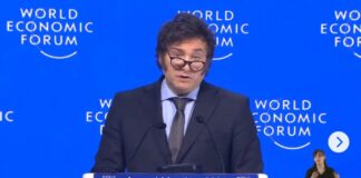 Javier Milei en Davos: brindó un discurso anti justicia social y dijo que «Occidente está en peligro»