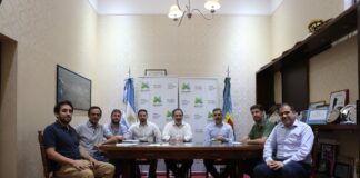 Ustarroz encabezó reunión con Director General de ARBA y equipos técnicos