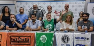 Nuevo frente sindical: ATE y otros sectores