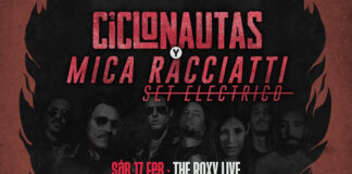 Ciclonautas – Comienzan su gira mundial festejando sus 10 años junto a la gran artista local