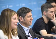 Kicillof recibió a representantes de la industria cultural