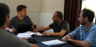 Ustarroz recibió a equipos técnicos del Comité de Cuenta del Río Luján