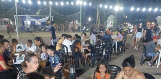 Música en las plazas: pasó por los barrios San Martín y Santa Teresita