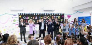 Kicillof encabezó el acto que dio inicio al ciclo lectivo 2024