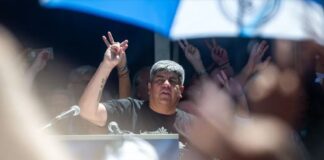 Pablo Moyano advierte que para fines de marzo o principios de abril la CGT podría hacer el segundo paro general