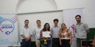 Finalizó curso de capacitación en oficios del UNNOBA, EDEN y Centro Universitario Mercedes