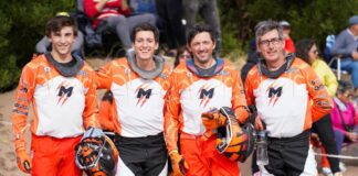 Los Larrondo y los Scasso marcaron presencia en la arena de Necochea