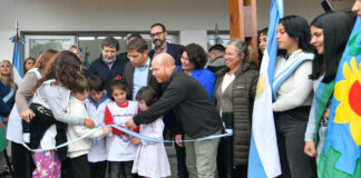 Kicillof inauguró la ampliación de la Escuela Primaria N° 12 de Mar Chiquita