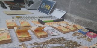 Desbaratamiento de arsenal de fusiles de alto alcance en Rosario