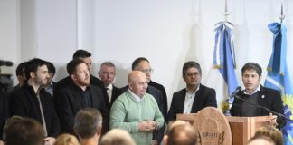 Kicillof y Torres firmaron en Rawson un convenio de colaboración para fortalecer el sistema sanitario chubutense