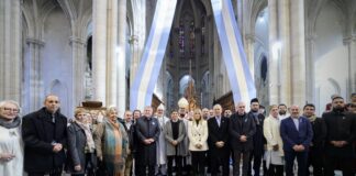 Kicillof participó del Tedeum en la Catedral de La Plata