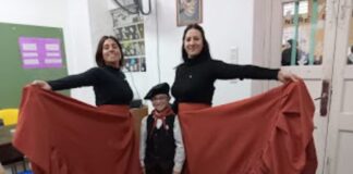 El Ballet Amanecer del Pueblo engalanó el acto del 25 de mayo en San Patricio
