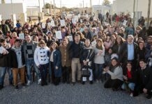 Ustarroz entregó 61 viviendas a felices familias mercedinas