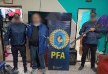 CAYÓ BANDA CRIMINAL DE FALSOS POLICÍAS QUE SE DEDICABAN A REALIZAR ROBOS MODALIDAD ENTRADERA