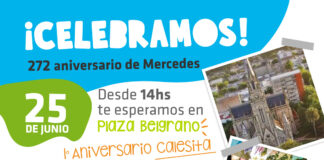 Mercedes festeja su 272° aniversario