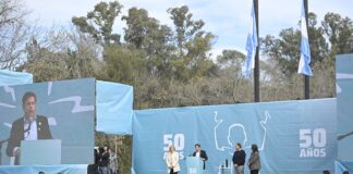 Kicillof: “En esta patria por la que pasó Perón, nadie se resigna ni naturaliza las desigualdades”