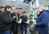 Kicillof inauguró una planta potabilizadora y una usina láctea en Leandro N. Alem