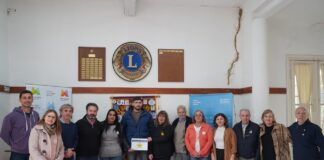 Estrellas Amarillas recibió lo recaudado en el Paseo del Vino