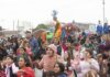 Las familias dijeron presente en el festejo del día de la niñez en la trocha