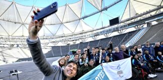 Kicillof despidió a la delegación bonaerense que participará de los Juegos Paralímpicos