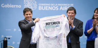 Kicillof anunció un proyecto para establecer la obligatoriedad de la educación desde los tres años