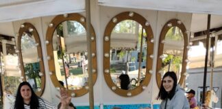Los adultos mayores también van a la calesita