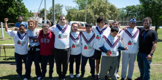 Encuentro de Fútbol Inclusivo en el Martin Rodríguez