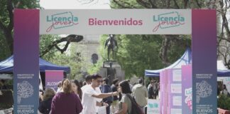 Concientizan sobre la seguridad vial en el Día del Estudiante Solidario