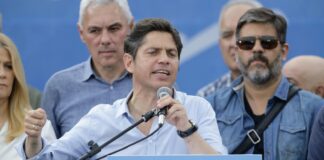 Axel Kicillof en su discurso del Día de la Lealtad