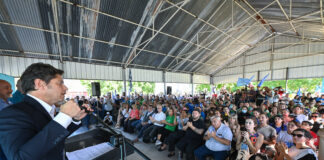 Kicillof encabezó un encuentro provincial de salud popular y comunitaria