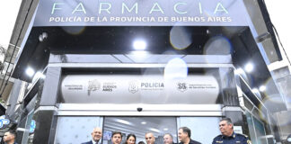 Se inauguró la primera farmacia exclusiva para el personal policial