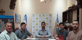 Firman la realización de obras eléctricas en el barrio Calabria