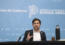 Kicillof encabezó el acto por el Día Internacional de los Derechos Humanos