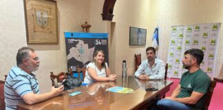Intendente Ustarroz recibió a la presidenta de FACEPT