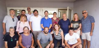 Ustarroz resaltó “la importancia de invertir en educación” ante el avance de obra en el Centro de Formación Integral 1