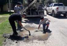 Inician obra de reparación de calzada y bacheo en Avenida 29