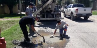 Inician obra de reparación de calzada y bacheo en Avenida 29