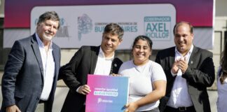 Kicillof inauguró nueva infraestructura en materia educativa y de seguridad