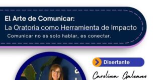 Capacitación en oratoria con Carolina Galeano en la Cámara Económica Mercedina
