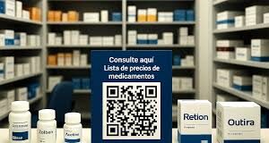 Las farmacias deberán exhibir un QR con la lista de precios de los medicamentos