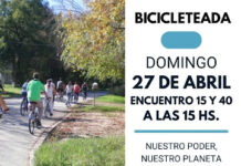 S.O.S HÁBITAT: Bicicleteada 27 de abril